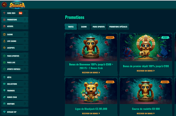 spinanga bonus casino