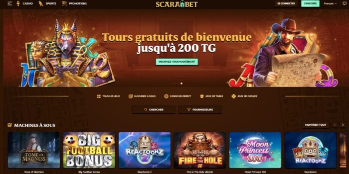 scarabet casino sans wager