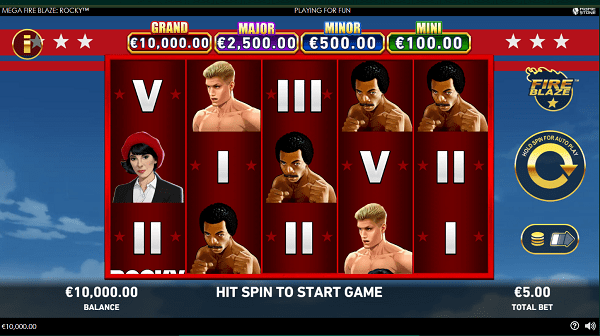 rocky slot machines à sous