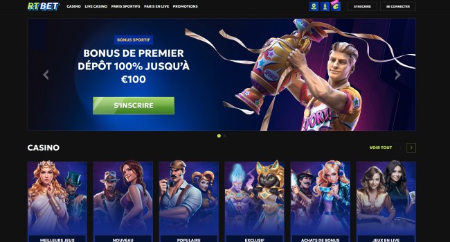 rtbet casino dépot 10 euros