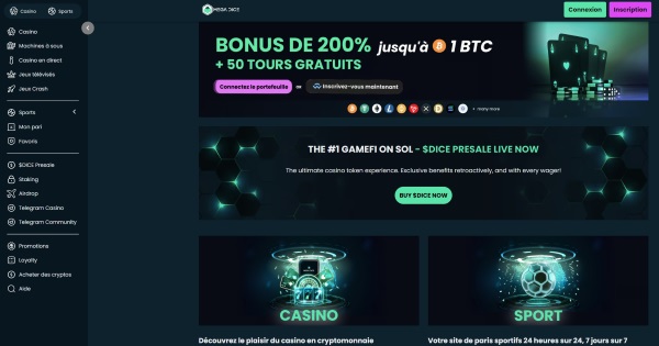 megadice crypto casino