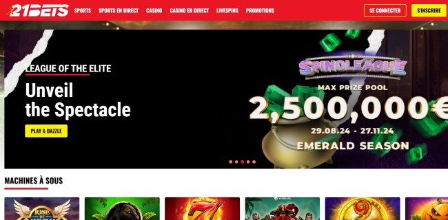 21bets nouveau casino en ligne