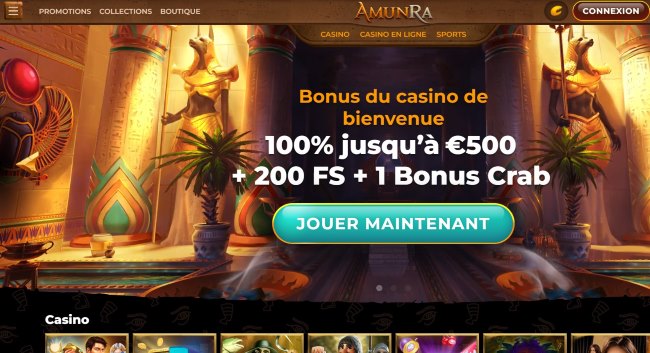 amunra casino dépot 10 euros